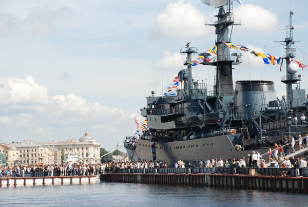 День Військово-морського флоту Росії в Санкт-Петербурзі
