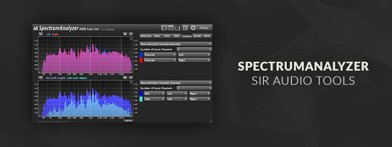 # 1 SpectrumAnalyzer Free від SIR Audio Tools (Windows, Mac OS)
