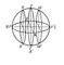 Небесна сфера: ¡A   A '- небесний екватор;  ¡E = E '- екліптика;  ¡І - точки весняного та осіннього рівнодення;  Е і E '- точки літнього та зимового сонцестояння;  Р і P '- Північний і Південний полюси світу;  П і П '- Північний і Південний полюси екліптики