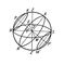 Зображення небесної сфери для екватора (j = 0 °)