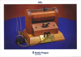 Радіоприймач Кrystal - один з перших детекторних приймачів, фото: Халіл Баалбакі   Доброго дня, радіо ПРАГА