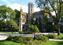 University of Chicago   - науково-дослідницький університет, який виховав 87 Нобелівських лауреатів, що є рекордним показником серед університетів США