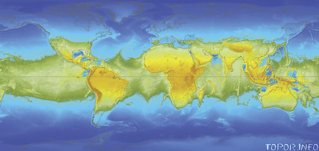 Таким чином, після зупинки Землі води Світового океану перестануть рівномірно утримуватися і фактично «стекут» з екватора