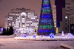 Новорічне оздоблення з'явиться на вулицях Вологди вже 10 грудня