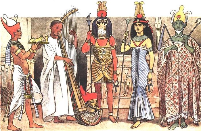 Нарешті, ми маємо відомості давньогрецьких і римських письменників, які залишили опис побуту, звичаїв і обрядів єгиптян