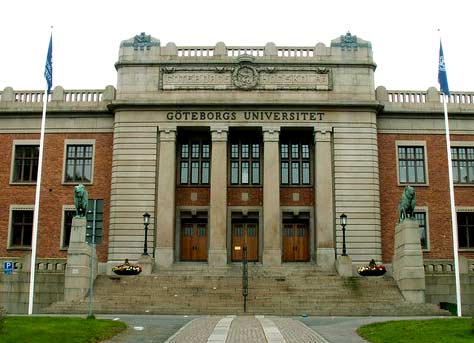 Одним з найбільших університетів Швеції є Гетеборзького ВНЗ